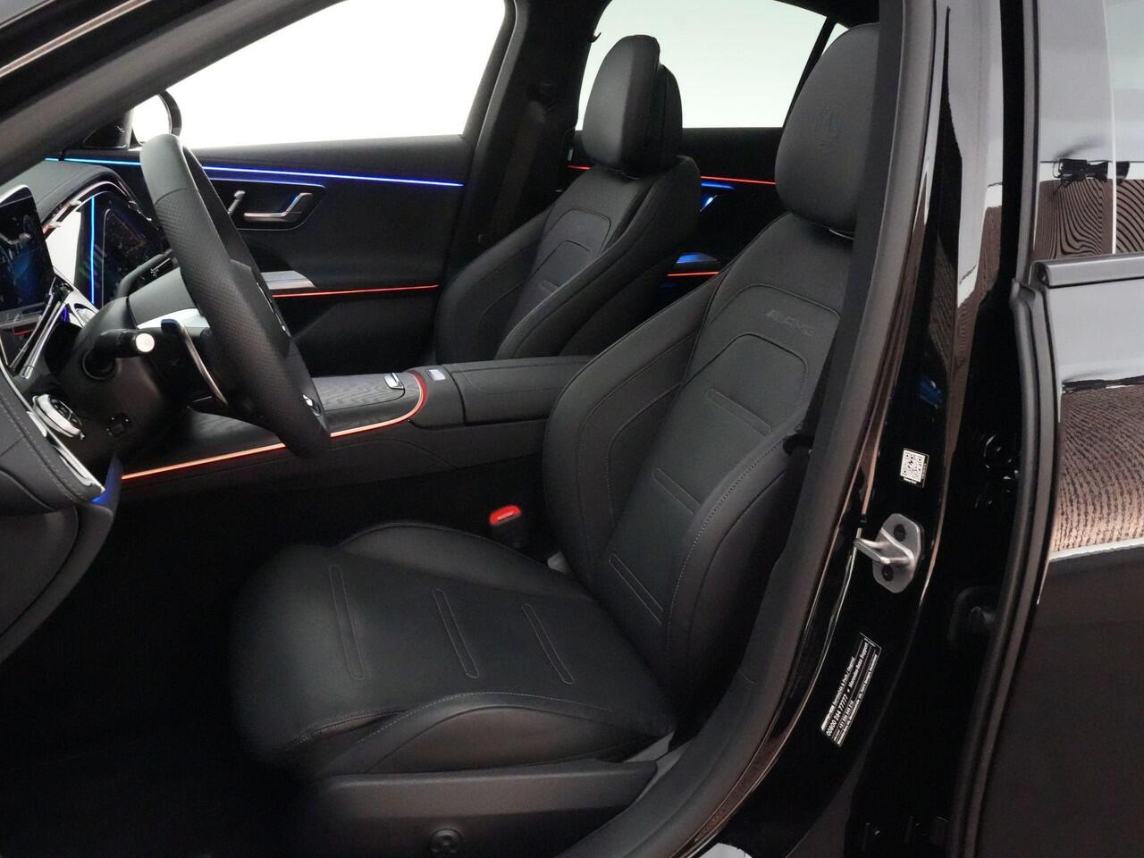 Mercedes-Benz E-KLASSE 53AMG 612pk 4MATIC+ Night Edition |Org. NL|fabrieksgarantie|driver's package|dynamic plus|hyper screen|achteras besturing|Burmester|panoramadak|HUD|digital light|Apple Carplay|