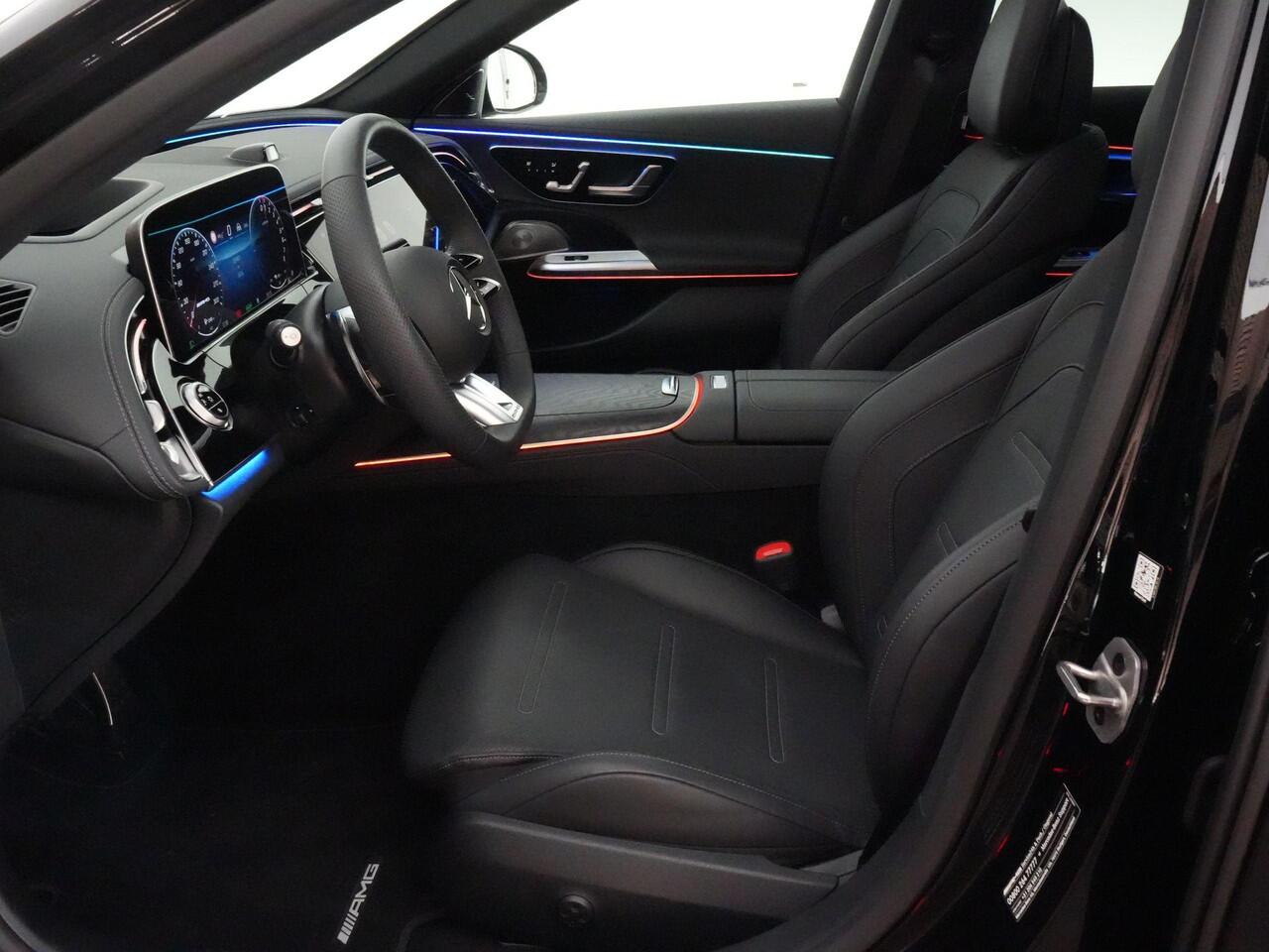Mercedes-Benz E-KLASSE 53AMG 612pk 4MATIC+ Night Edition |Org. NL|fabrieksgarantie|driver's package|dynamic plus|hyper screen|achteras besturing|Burmester|panoramadak|HUD|digital light|Apple Carplay|