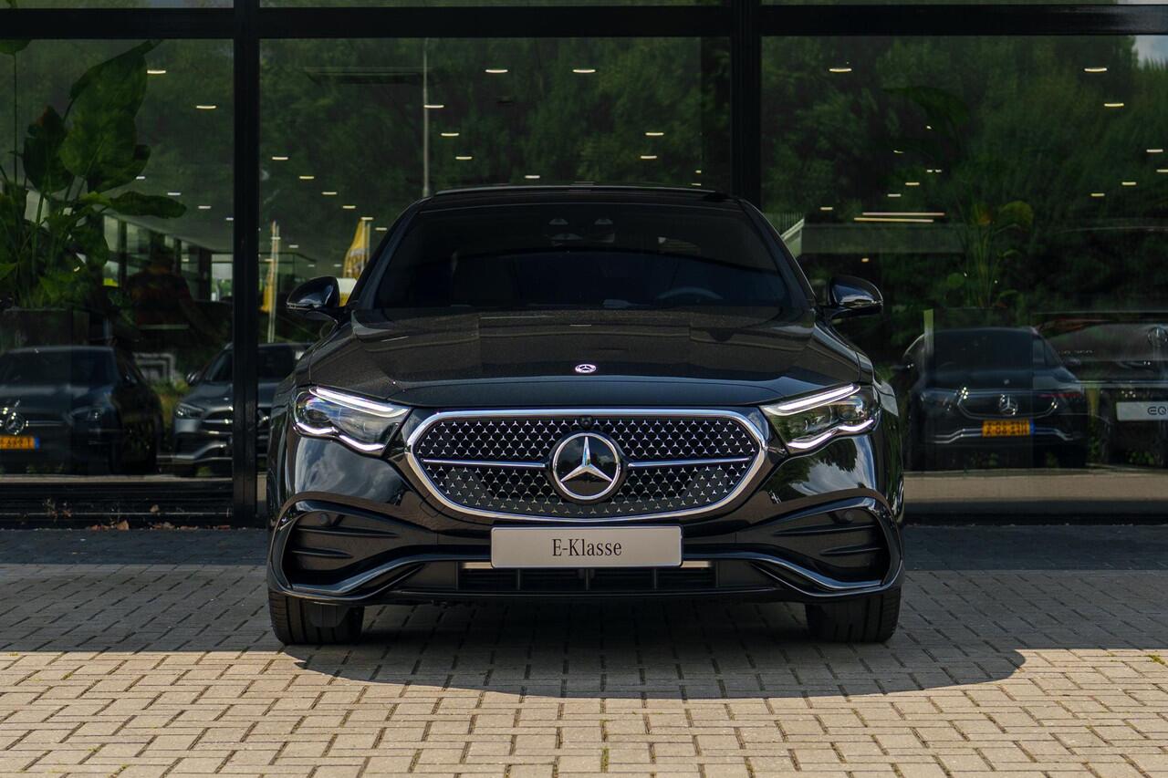 Mercedes-Benz E-KLASSE 300e Sport Edition | Panoramaschuifdak | Premium Plus | Rijassistentiepakket Plus | Night | Head-up display | Burmester