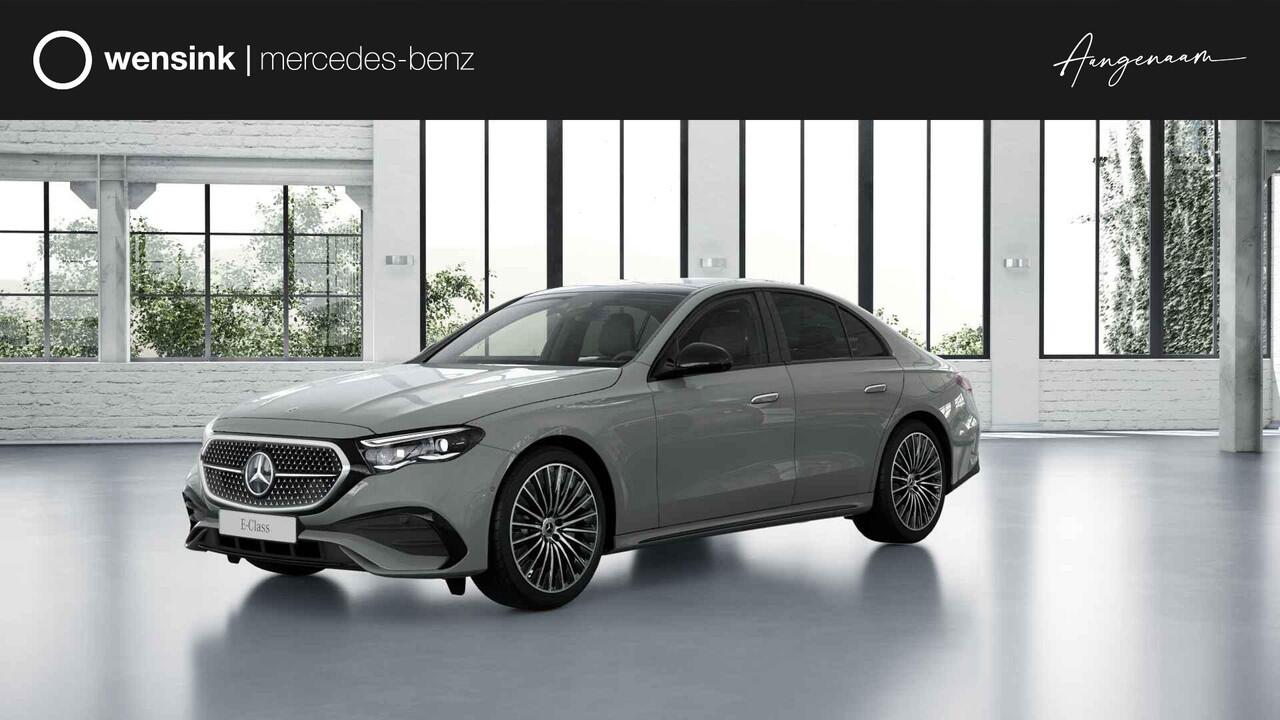 Mercedes-Benz E-KLASSE 300e Sport Edition | Panoramaschuifdak | Premium | Rijassistentiepakket | Leder | Burmester | 360° camera |