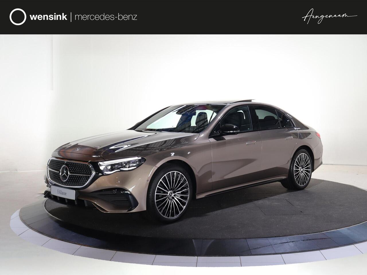 Mercedes-Benz E-KLASSE 300e Sport Edition | Panoramaschuifdak | Nightpakket | Premium plus pakket | Rijassistentiepakket Plus | Stoelventilatie | Burmester | 360° camera |