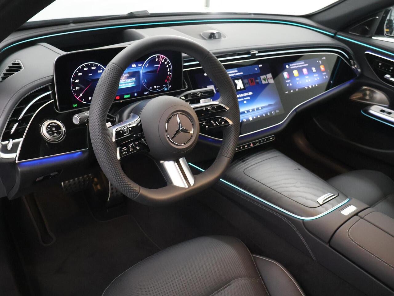 Mercedes-Benz E-KLASSE 300e Sport Edition | Panoramaschuifdak | Premium | Rijassistentiepakket | Leder | Burmester | 360° camera |