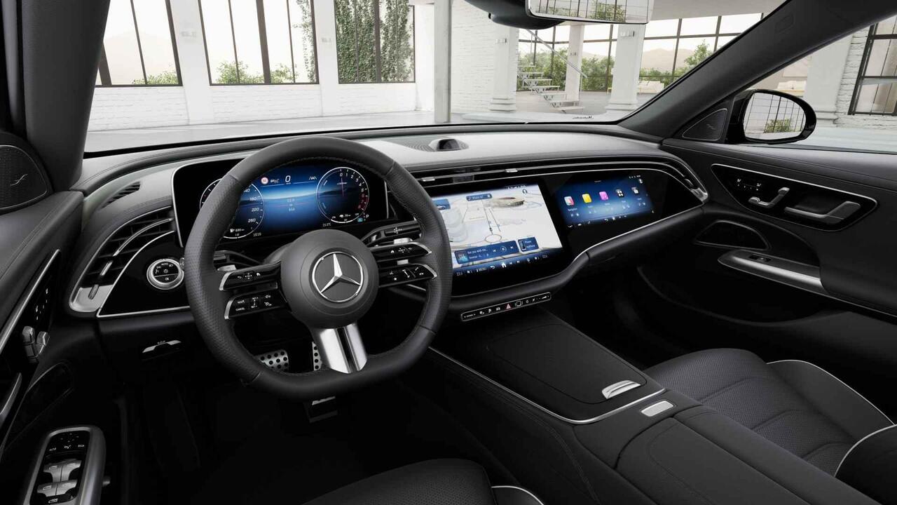 Mercedes-Benz E-KLASSE 300e Sport Edition | Panoramaschuifdak | 360° camera | Rij Assistentie pakket | Burmester | Stoelventilatie |