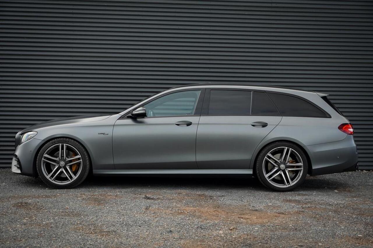 Mercedes-Benz E-estate AMG 53 4MATIC / Magno / Schuifdak / Burmester / Trekhaak / Stoelverwarming&ventilatie