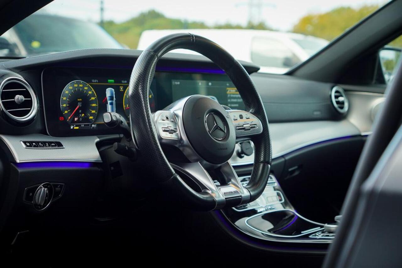 Mercedes-Benz E-estate AMG 53 4MATIC / Magno / Schuifdak / Burmester / Trekhaak / Stoelverwarming&ventilatie