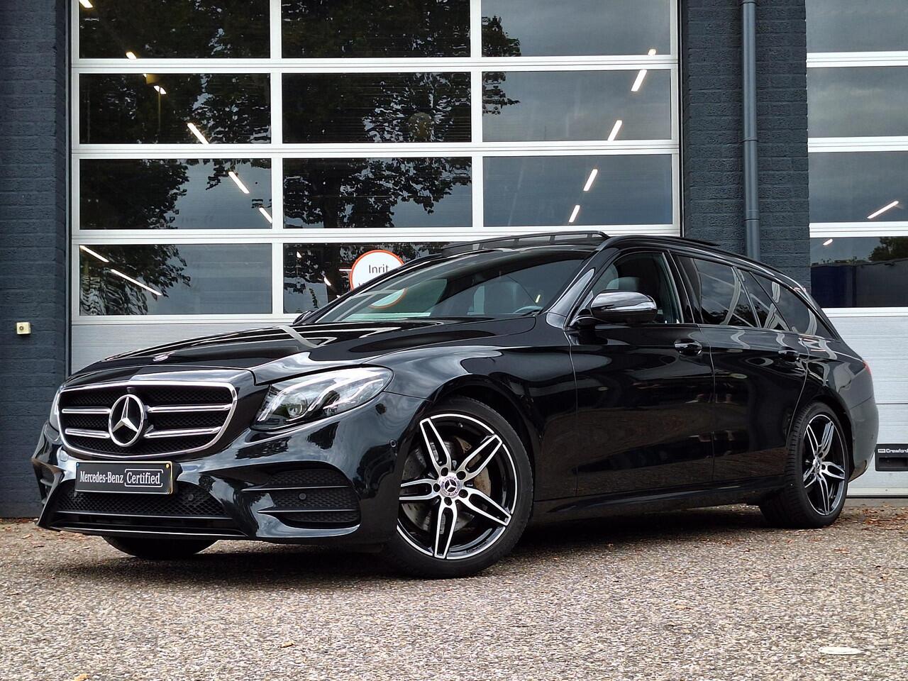 Mercedes-Benz E-estate 200 Business Solution AMG | Panoramadak | Night pakket | 360° Camera | Memory stoelen | Multibeam LED | Dodehoekassistentie | Elektrische achterklep