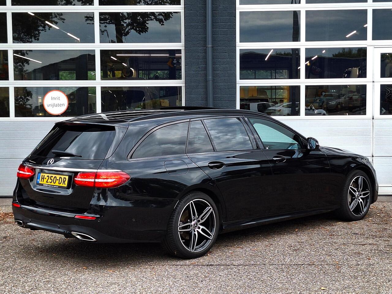 Mercedes-Benz E-estate 200 Business Solution AMG | Panoramadak | Night pakket | 360° Camera | Memory stoelen | Multibeam LED | Dodehoekassistentie | Elektrische achterklep