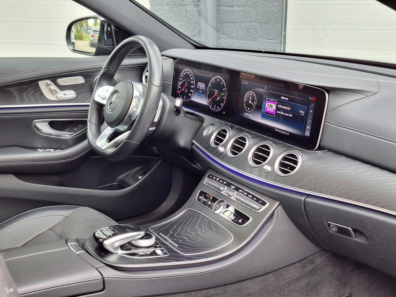 Mercedes-Benz E-estate 200 Business Solution AMG | Panoramadak | Night pakket | 360° Camera | Memory stoelen | Multibeam LED | Dodehoekassistentie | Elektrische achterklep