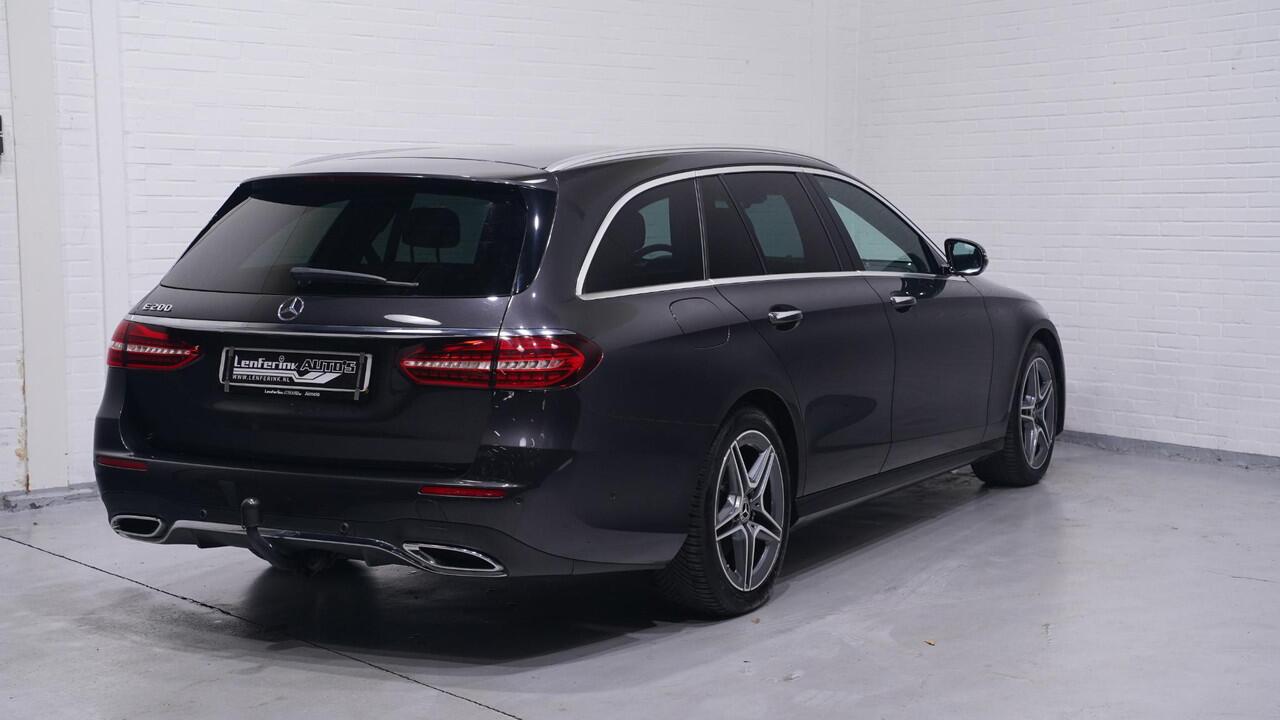 Mercedes-Benz E-estate 200 Business Solution AMG Panodak Burmester surround electr-achterklep 1e Eig. NAP DAB ACC ECC lane-assist private-glas trekhaak Camera 360