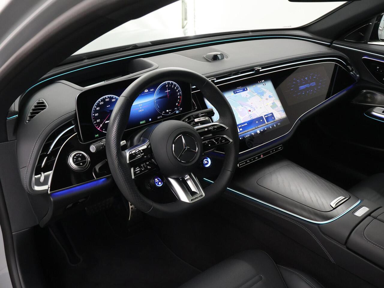 Mercedes-Benz E-estate AMG 53 4MATIC+ | Head-up-Display | Superscreen | Massage | Nightpakket 1 en 2 | Trekhaak | Winter pakket | Rij assistentie pakket |