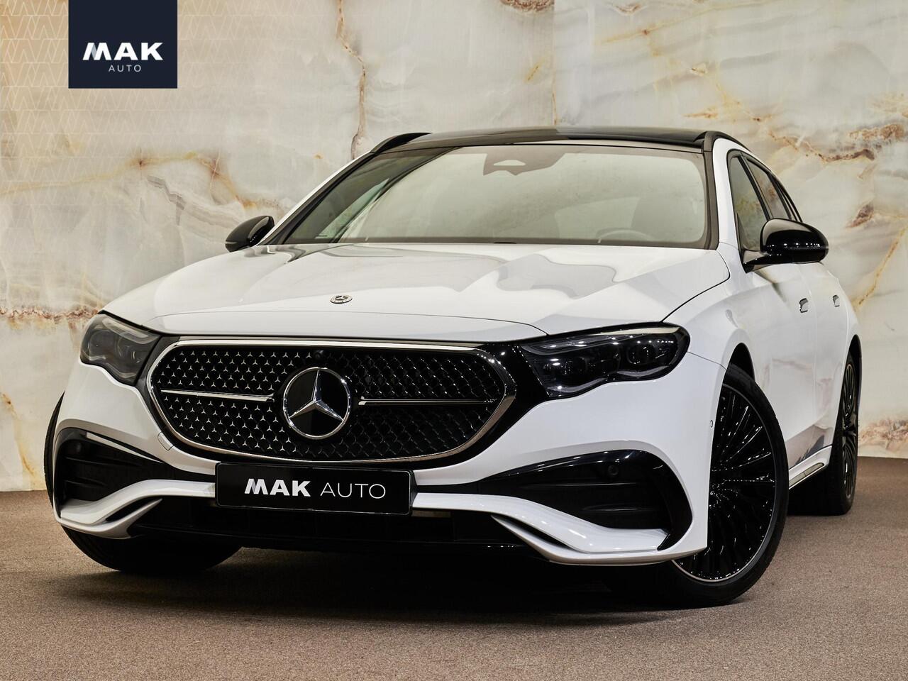 Mercedes-Benz E-estate 300 e AMG Line, NL-auto, 1e eig., pano, Burmester, 360° camera, 20'', tr.haak, ACC, keyless, dealeroh, NP90k