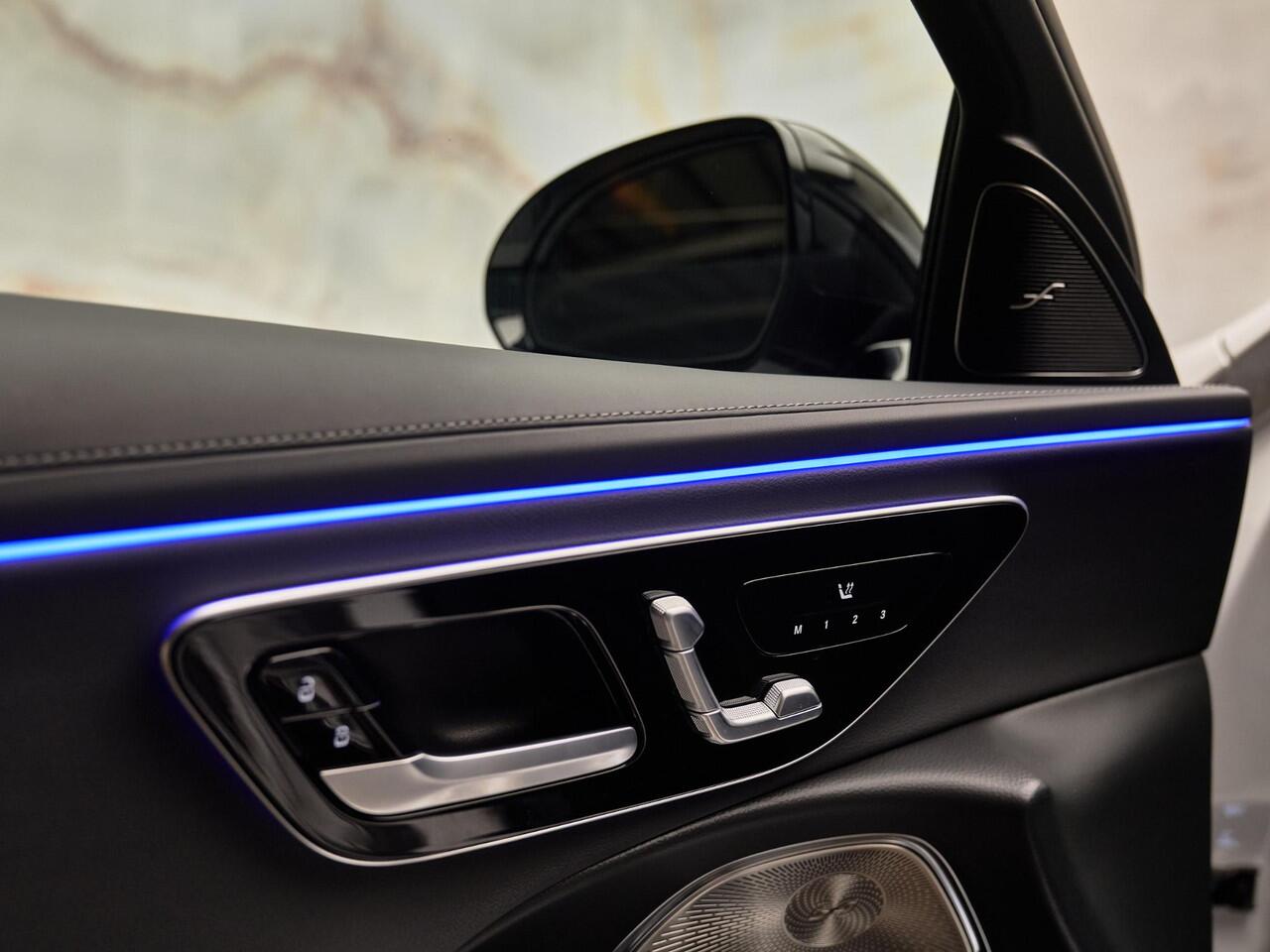 Mercedes-Benz E-estate 300 e AMG Line, NL-auto, 1e eig., pano, Burmester, 360° camera, 20'', tr.haak, ACC, keyless, dealeroh, NP90k