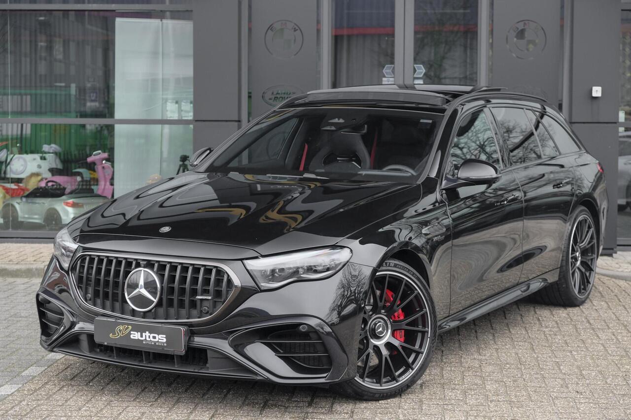 Mercedes-Benz E-estate E53 AMG 612pk 4MATIC+ Panoramadak *BTW* Superscreen Schaalstoelen 4-wielsturing Night II pakket Trekhaak