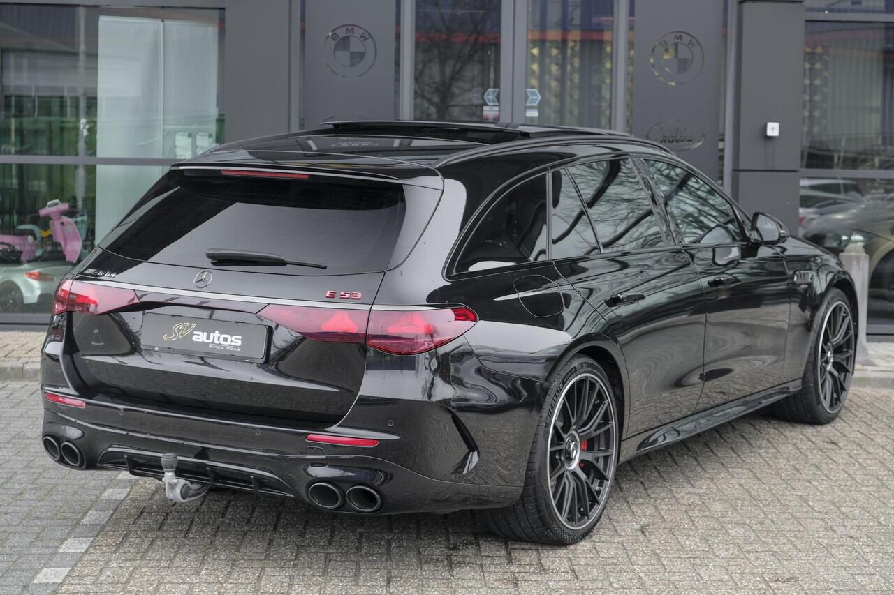 Mercedes-Benz E-estate E53 AMG 612pk 4MATIC+ Panoramadak *BTW* Superscreen Schaalstoelen 4-wielsturing Night II pakket Trekhaak