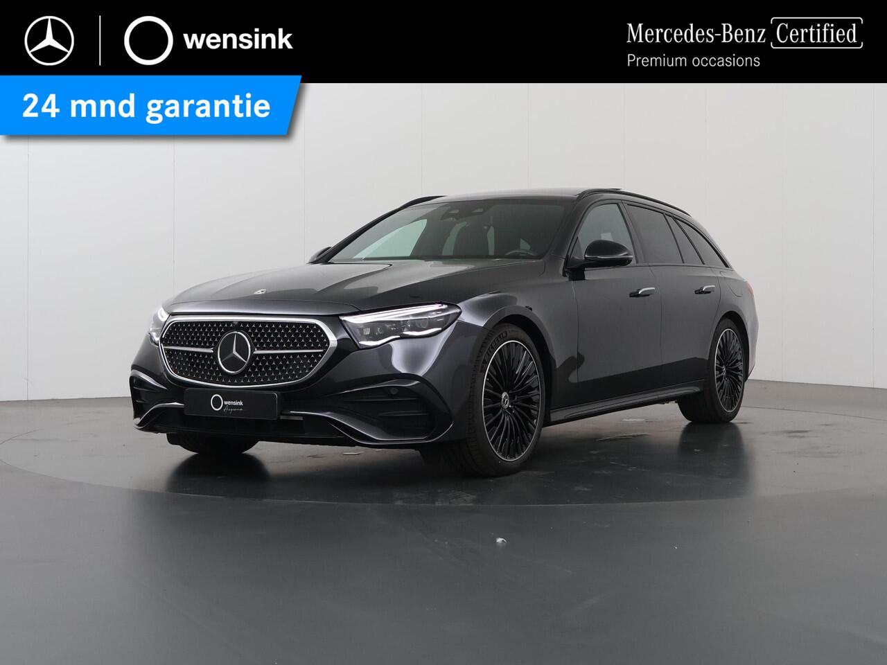 Mercedes-Benz E-estate 300 e AMG Line | Night | Panoramadak | Trekhaak | Burmester | Memory | 360 camera | Winter pakket | Rij assistentiepakket |