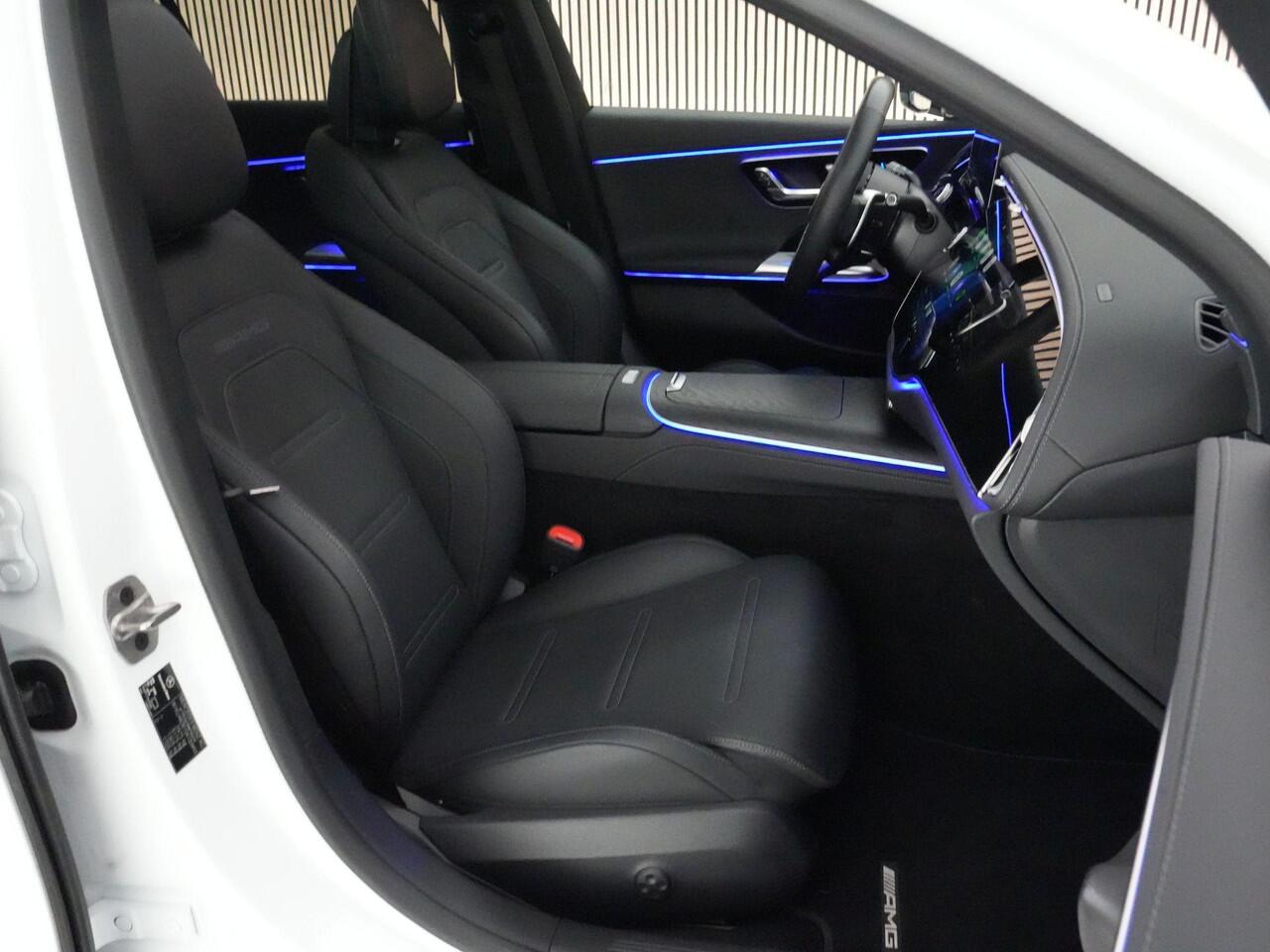 Mercedes-Benz E-estate E53 AMG 612pk 4MATIC+ Night Edition |BTW-auto|dealer onderhouden|dynamic plus|hyperscreen|Burmester|achterasbesturing|panoramadak|digital LED|HUD|memory|360 camera|