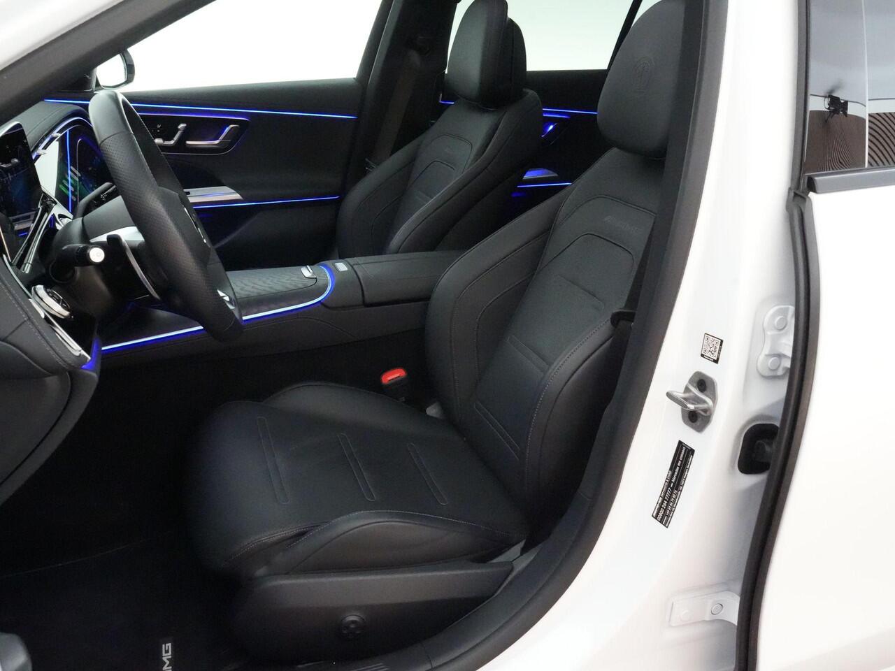 Mercedes-Benz E-estate E53 AMG 612pk 4MATIC+ Night Edition |BTW-auto|dealer onderhouden|dynamic plus|hyperscreen|Burmester|achterasbesturing|panoramadak|digital LED|HUD|memory|360 camera|