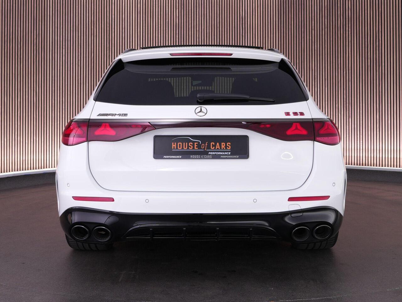 Mercedes-Benz E-estate E53 AMG 612pk 4MATIC+ Night Edition |BTW-auto|dealer onderhouden|dynamic plus|hyperscreen|Burmester|achterasbesturing|panoramadak|digital LED|HUD|memory|360 camera|