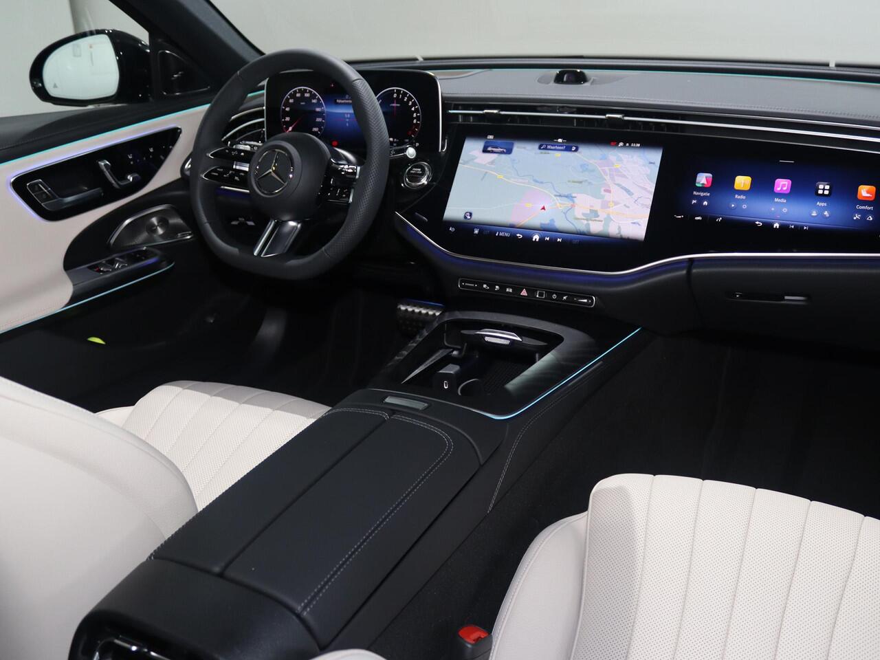 Mercedes-Benz E-estate 300e Sport Edition | Panoramaschuifdak | Premium Plus | Night | Rijassistentiepakket Plus | Stoelventilatie/-verwarming voor