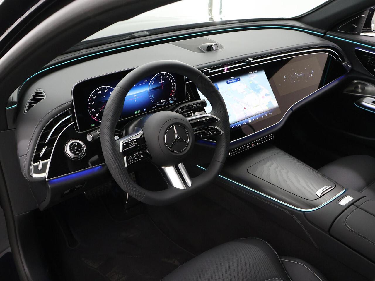 Mercedes-Benz E-estate 300e Sport Edition | SOH 99,5 % | Premium Pakket | Distronic | Panoramadak | Stoelventilatie | Digital light | Burmester 4D sound | Apple carplay/Android auto |