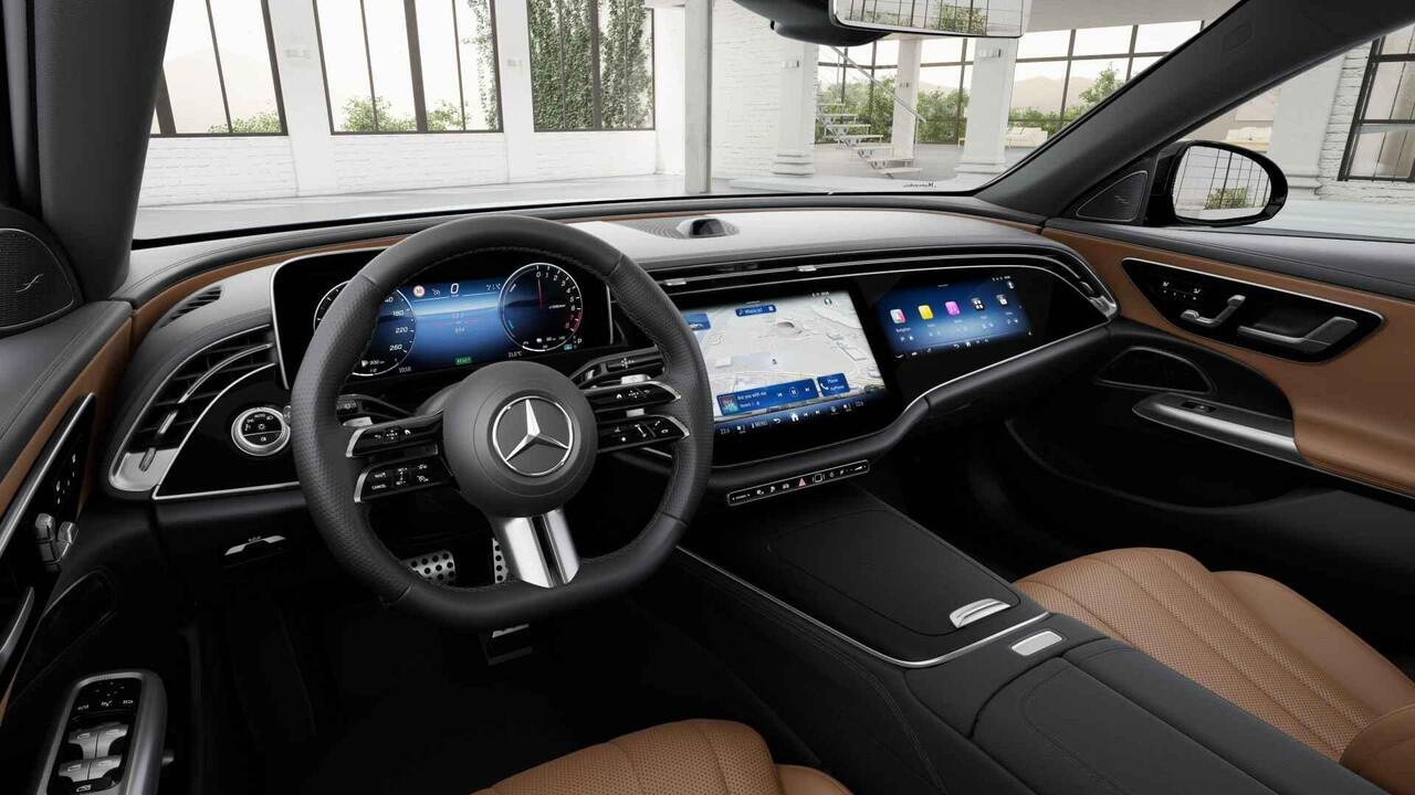 Mercedes-Benz E-estate 300e Sport Edition | Premium Plus | Superscreen | Panoramadak | Rijassistentiepakket | Burmester | 360 camera | Stoelverwarming/ventilatie | Airmatic |