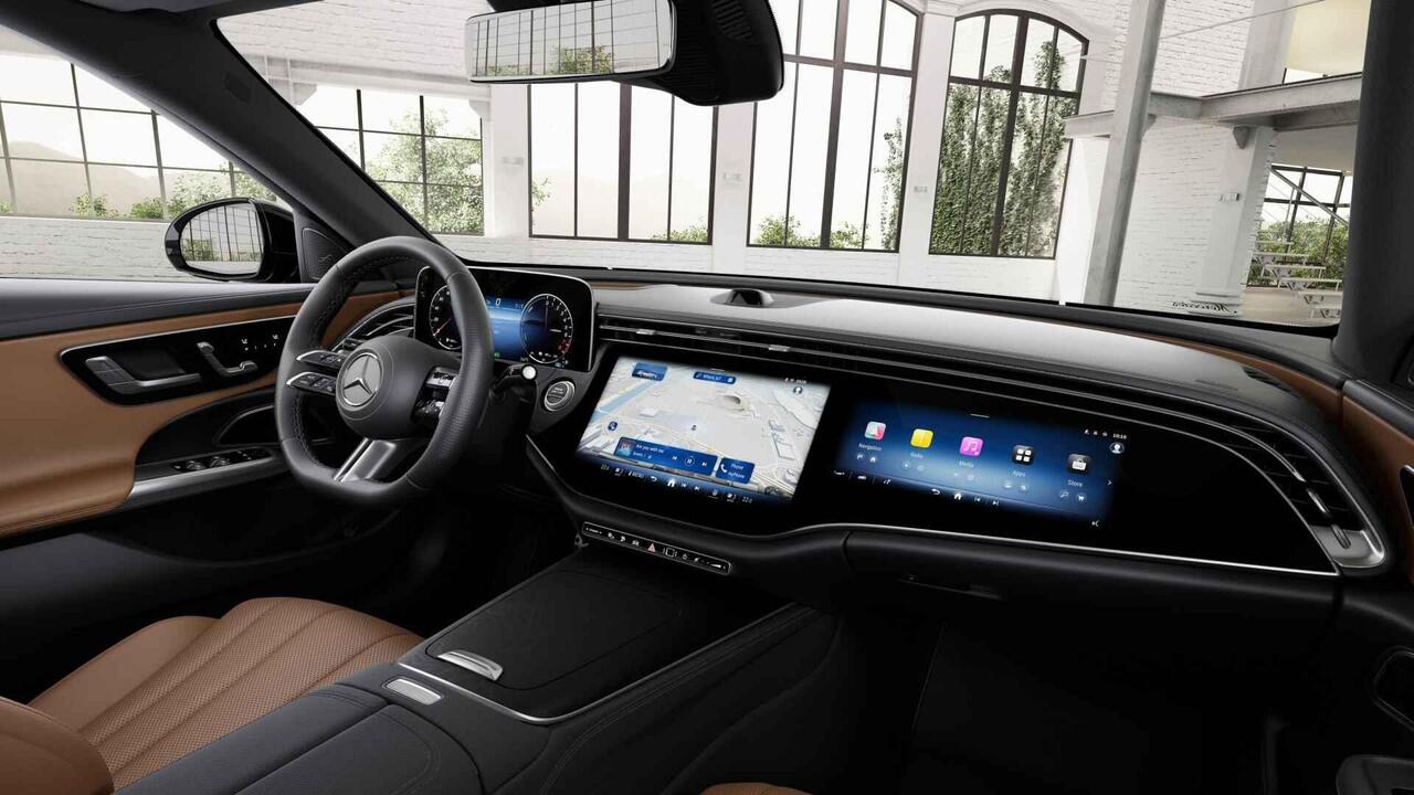 Mercedes-Benz E-estate 300e Sport Edition | Premium Plus | Superscreen | Panoramadak | Rijassistentiepakket | Burmester | 360 camera | Stoelverwarming/ventilatie | Airmatic |