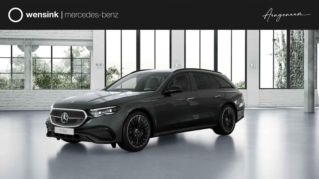 Mercedes-Benz E-estate 300e Sport Edition | Premium pakket | Night Pakket | Nappa Leder | Geklimatiseerde stoelen | Burmester | Trekhaak |