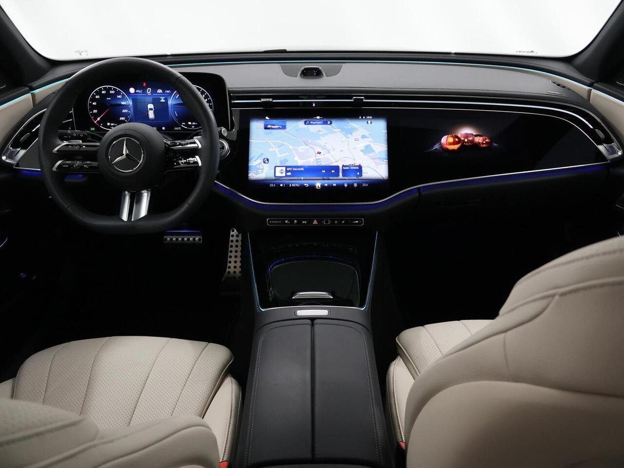 Mercedes-Benz E-estate 300 e AMG Line | Luchtvering | Superscreen | Rij assistentiepakket | Trekhaak | Burmester |