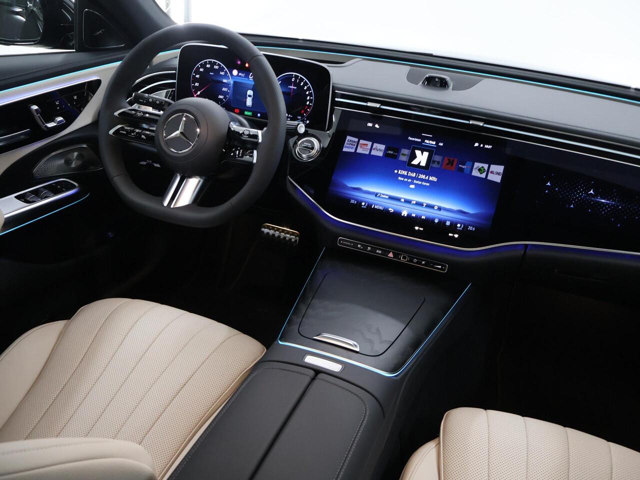 Mercedes-Benz E-estate 300e Sport Edition | Panoramaschuifdak | Premium Plus | Night | Rijassistentiepakket Plus | Stoelventilatie/-verwarming voor