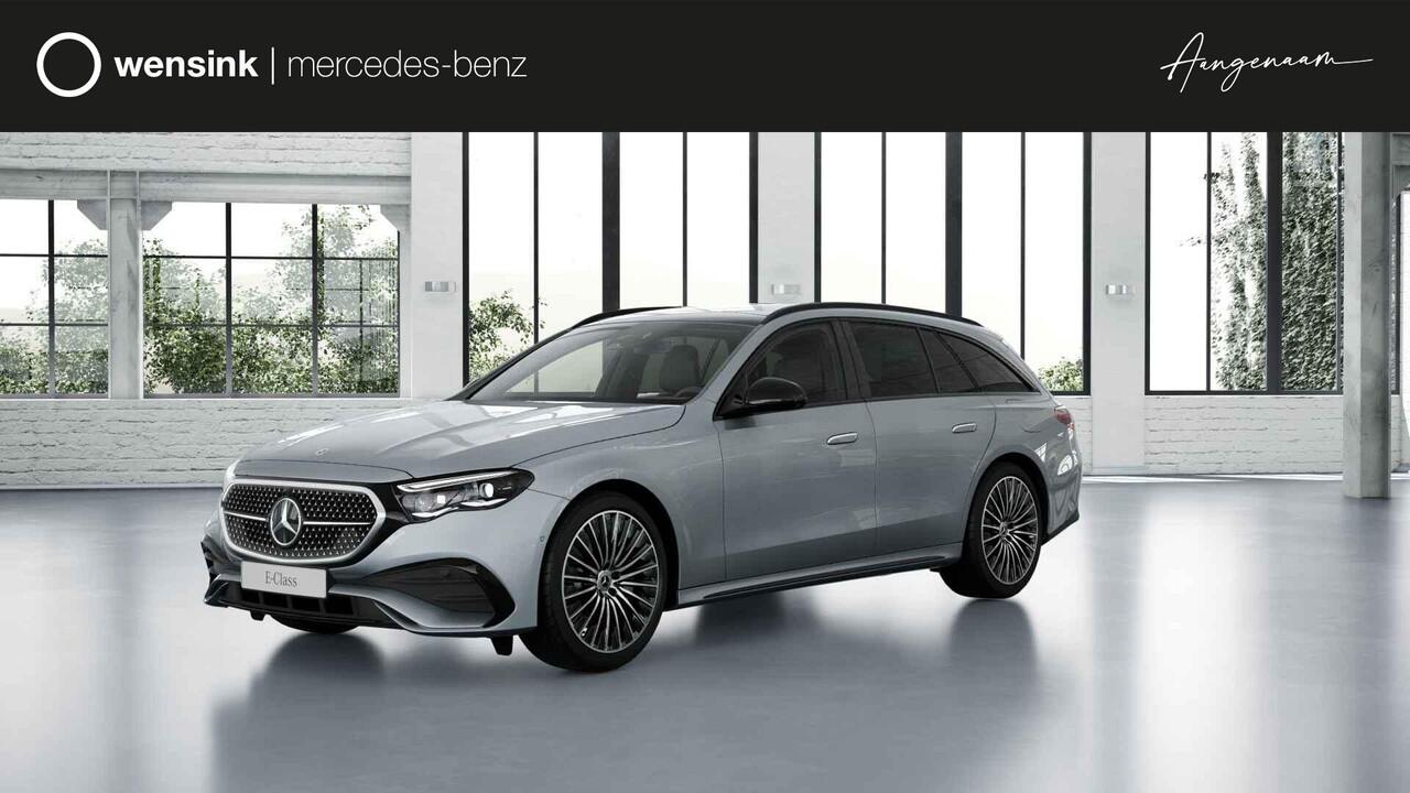 Mercedes-Benz E-estate 300e Sport Edition | Panoramaschuifdak | Premium pakket | Stoelventilatie | Superscreen | Leder pakket | 360° camera |