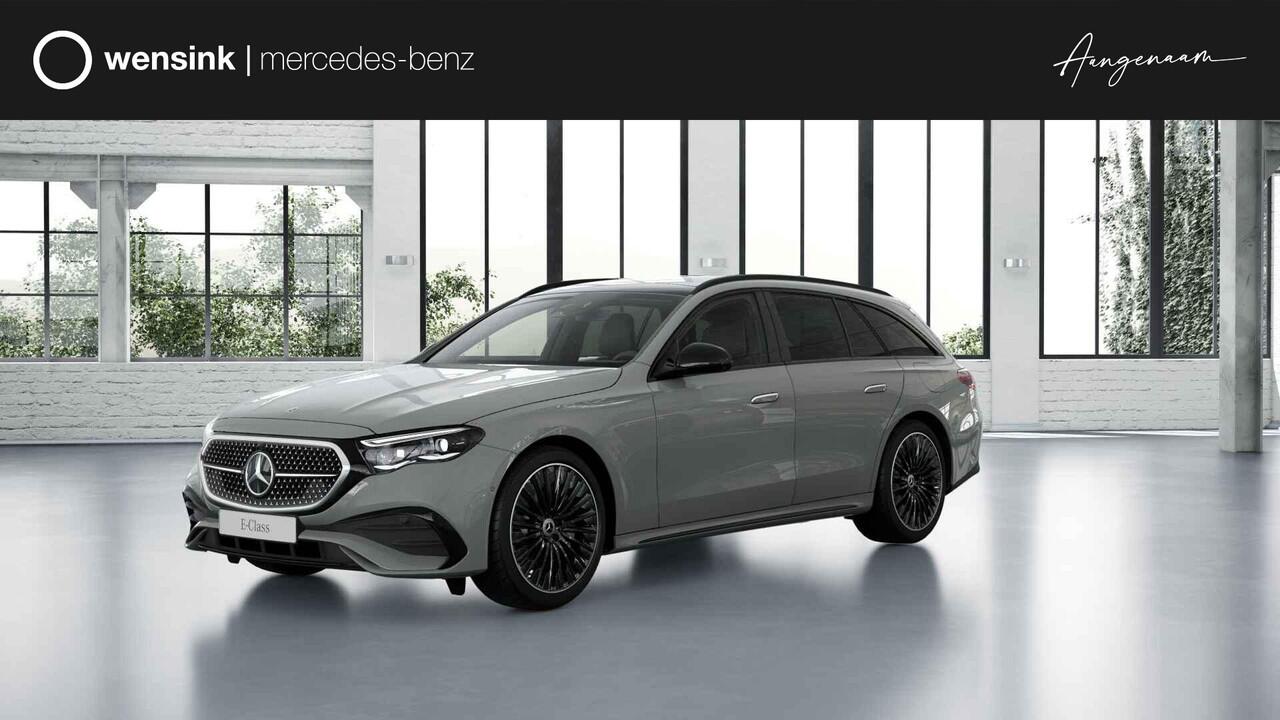 Mercedes-Benz E-estate 300e Sport Edition | Panoramaschuifdak | Head-Up | Burmester | Trekhaak | 360°-camera | MBUX Superscreen |