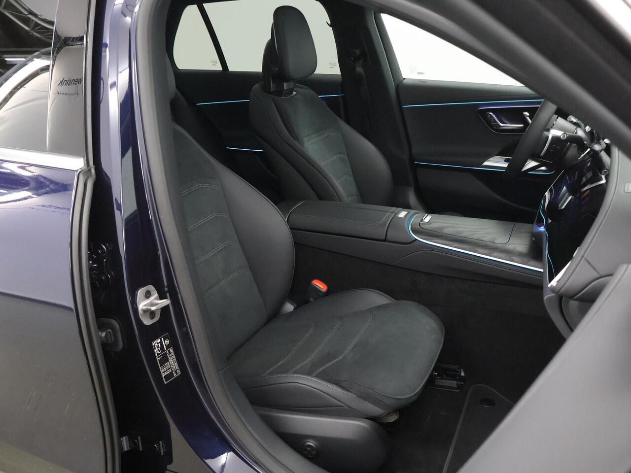 Mercedes-Benz E-estate 300e Sport Edition | Panoramaschuifdak | Trekhaak | 360° camera | DIGITAL Light | Superscreen | 20" AMG velgen | Stoelverwarming voor |