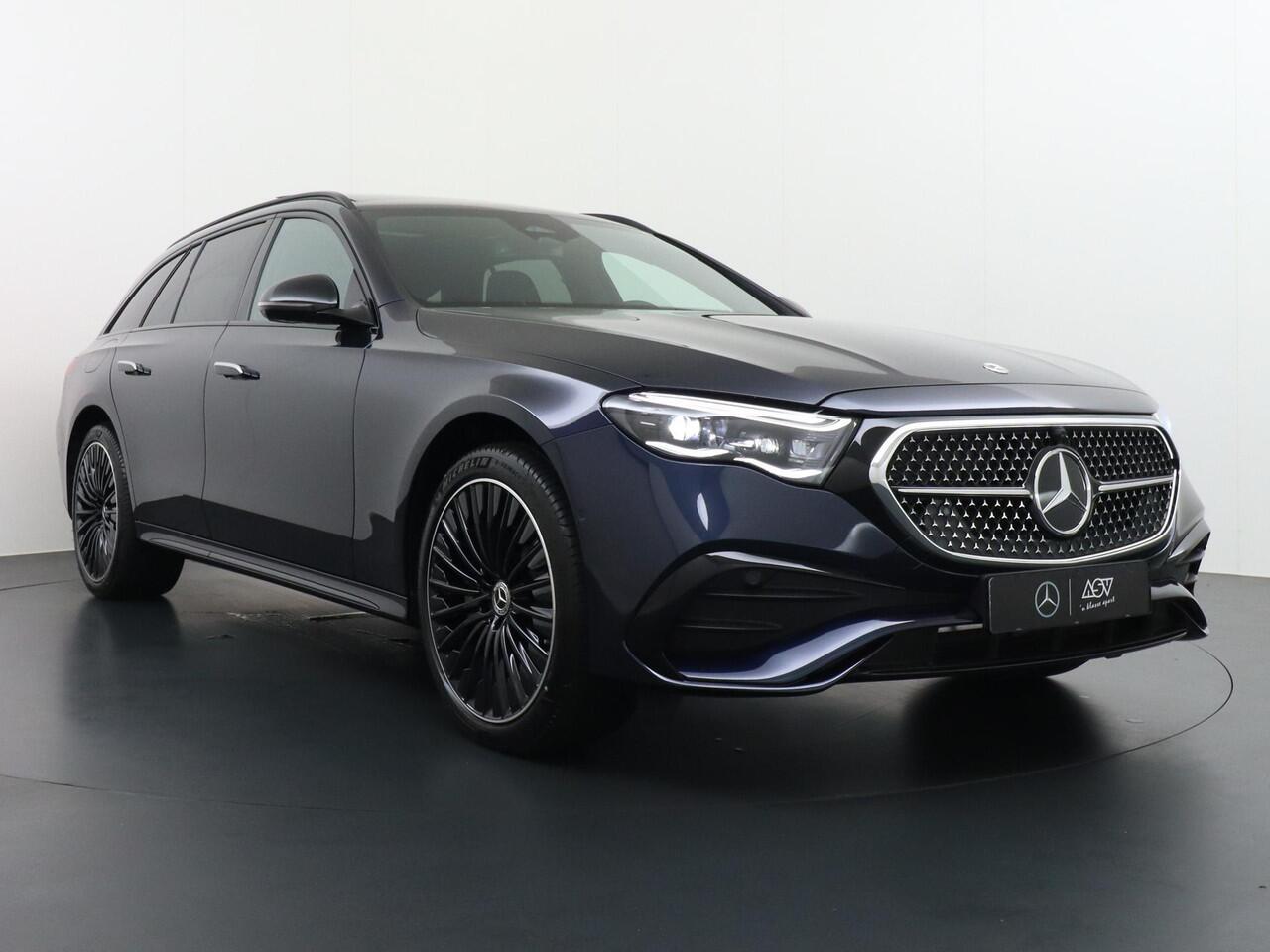 Mercedes-Benz E-estate 300 e Sport Edition | Superscreen | Luchtvering | Trekhaak Wegklapbaar | Panorama - Schuifdak | Stoelventilatie | Burmester 4D Surround Sound | Distronic Cruise Control | Nightpakket