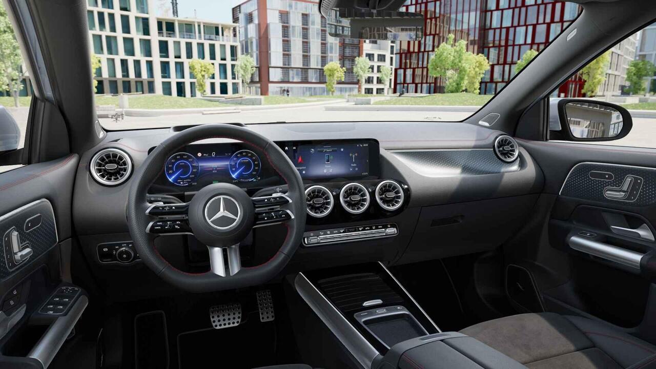 Mercedes-Benz EQA 250+ Business Solution AMG 71 kWh | Panoramaschuifdak | Dodehoekassistent | Head-up | Burmester |