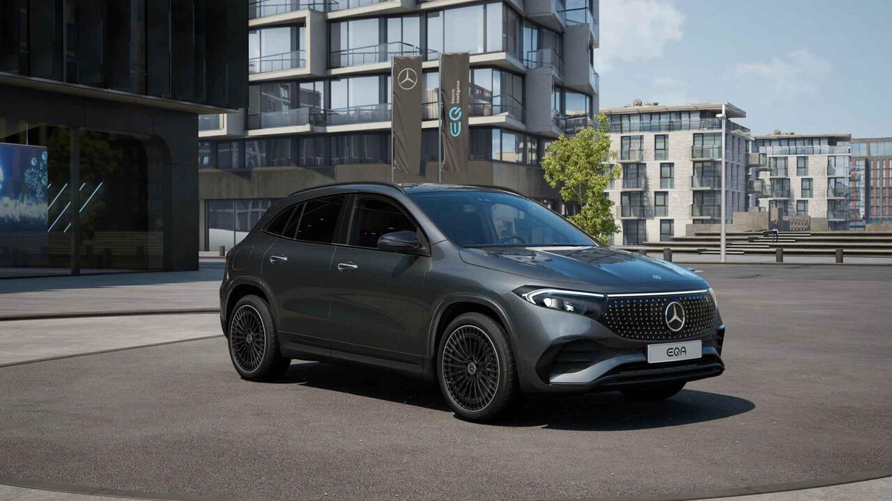 Mercedes-Benz EQA 250+ Business Solution AMG 71 kWh | Panoramaschuifdak | Leder | Head-up | Burmester | Winterpakket | Trekhaak |