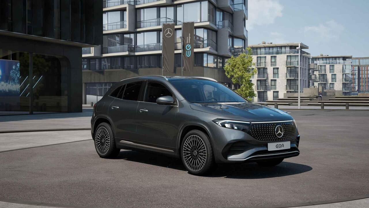 Mercedes-Benz EQA 250+ Business Solution AMG 71 kWh | Panoramaschuifdak | Dodehoekassistent | Head-up | Burmester | Winterpakket |