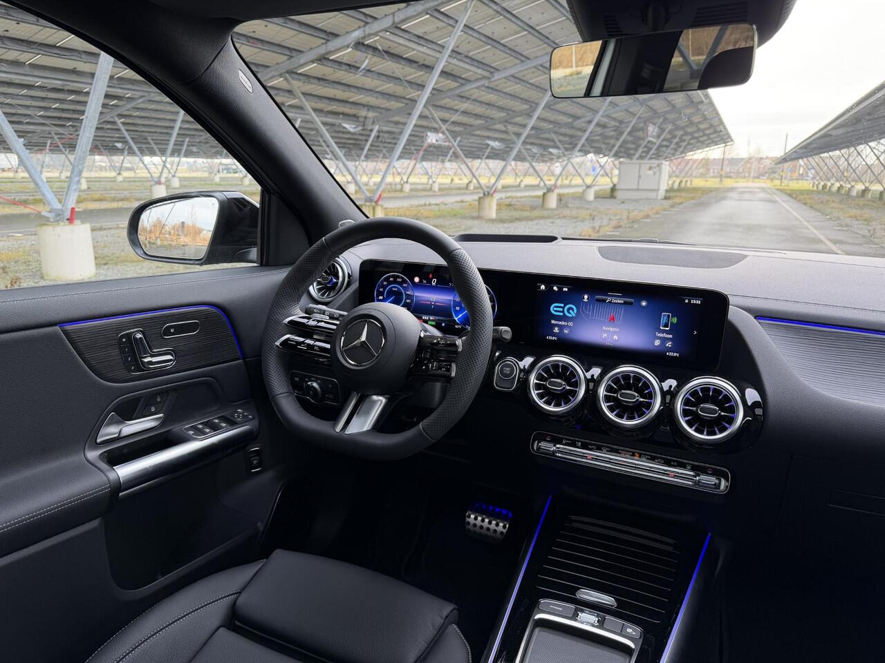 Mercedes-Benz EQA 250+ Business Solution AMG 71 kWh | Night | Panoramaschuifdak | Leder | Head-up | Burmester | Winterpakket |