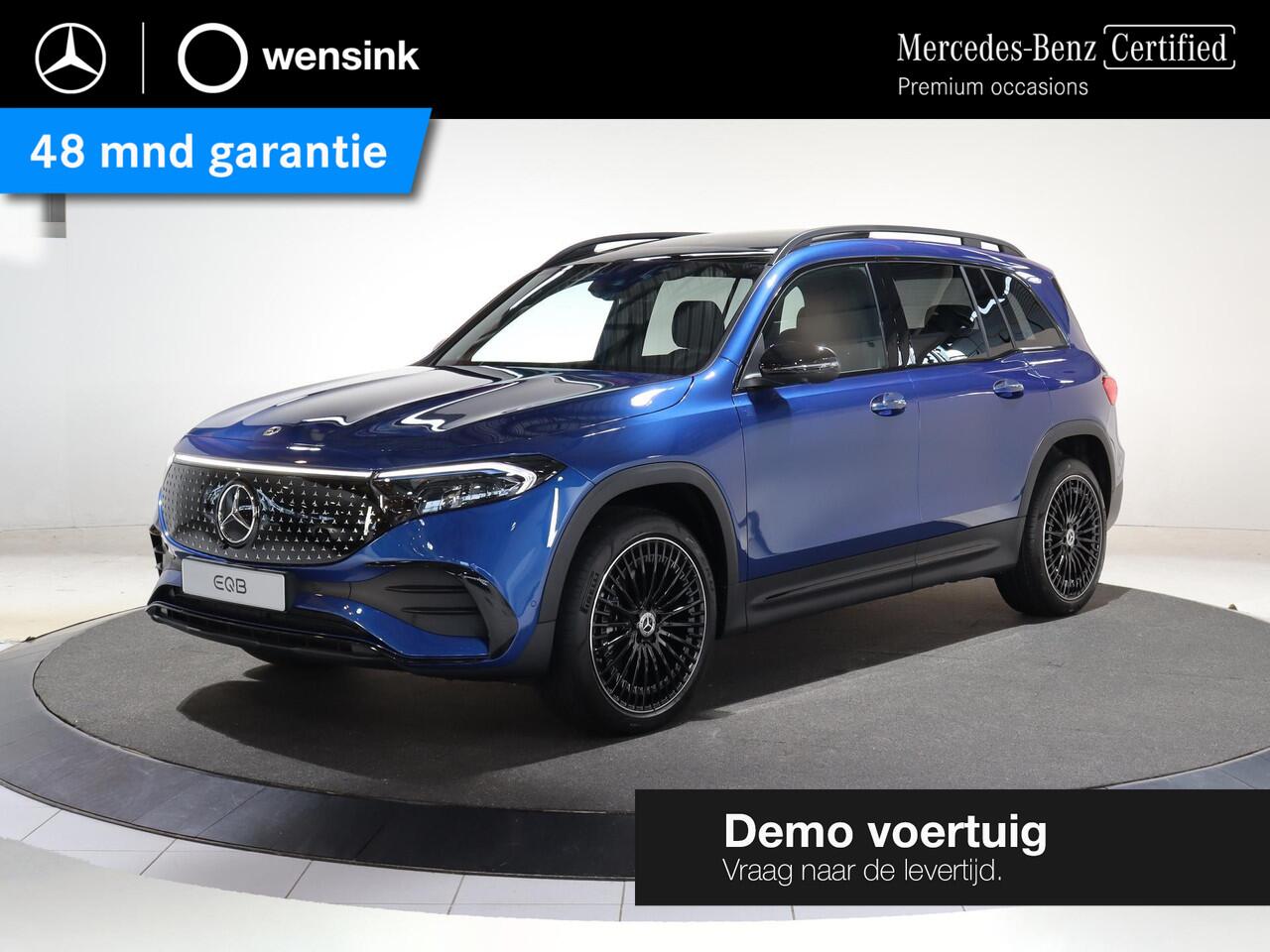 Mercedes-Benz EQB 250+ AMG Line 71 kWh | Premium Pakket | Rij-assistentiepakket | Nightpakket | Winterpakket | Panorama-schuifdak | Verstelbare Demping |