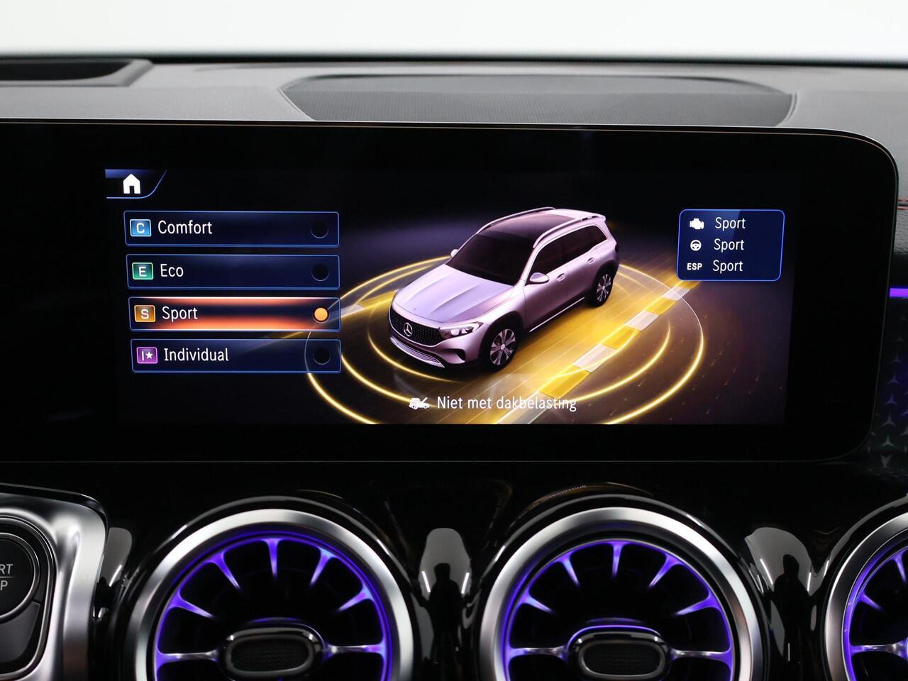 Mercedes-Benz EQB 250+ AMG Line 71 kWh | Panoramaschuifdak| 360-Camera | Dodehoekassistent | DAB+ | Led-Koplampen |