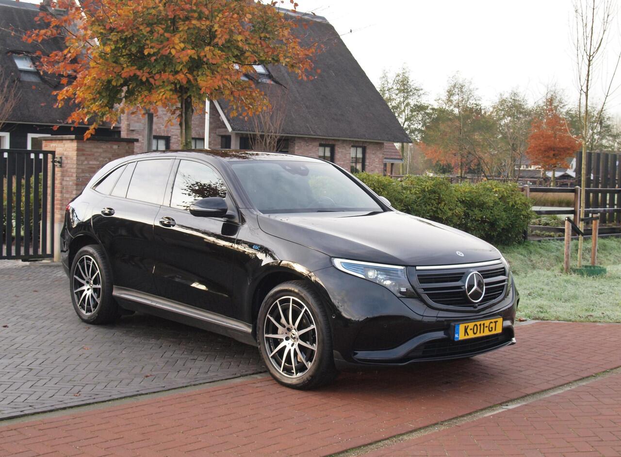 Mercedes-Benz EQC 400 4MATIC Business Solution AMG 80 kWh | AMG Night Edition | Camera | Cruise Control | Sfeerverlichting | NL-Auto |