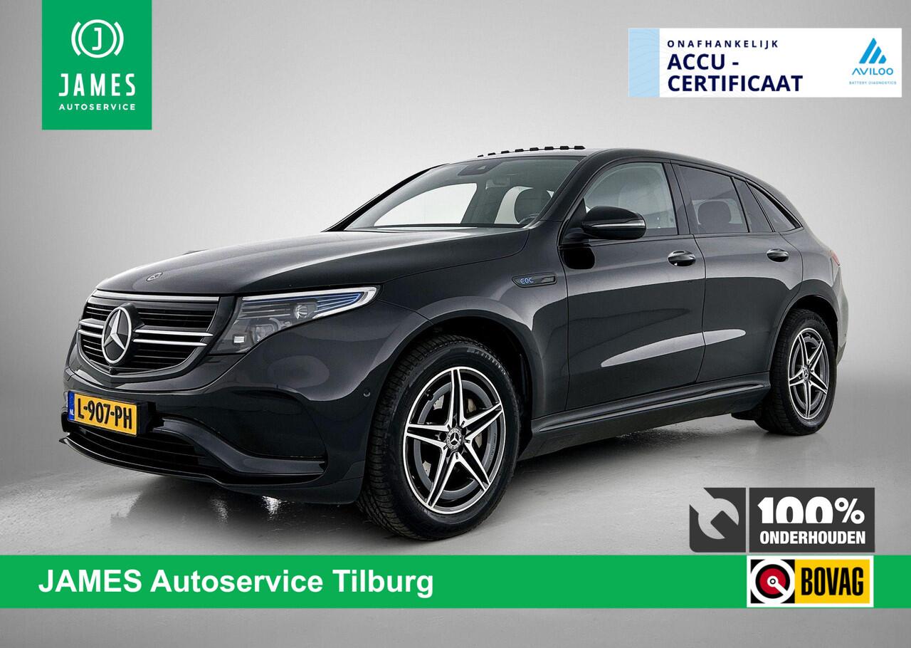 Mercedes-Benz EQC 400 4MATIC AMG Premium 80 kWh BLACK-LINE | TREKHAAK | SCHUIFDAK | EL. ACHTERKLEP