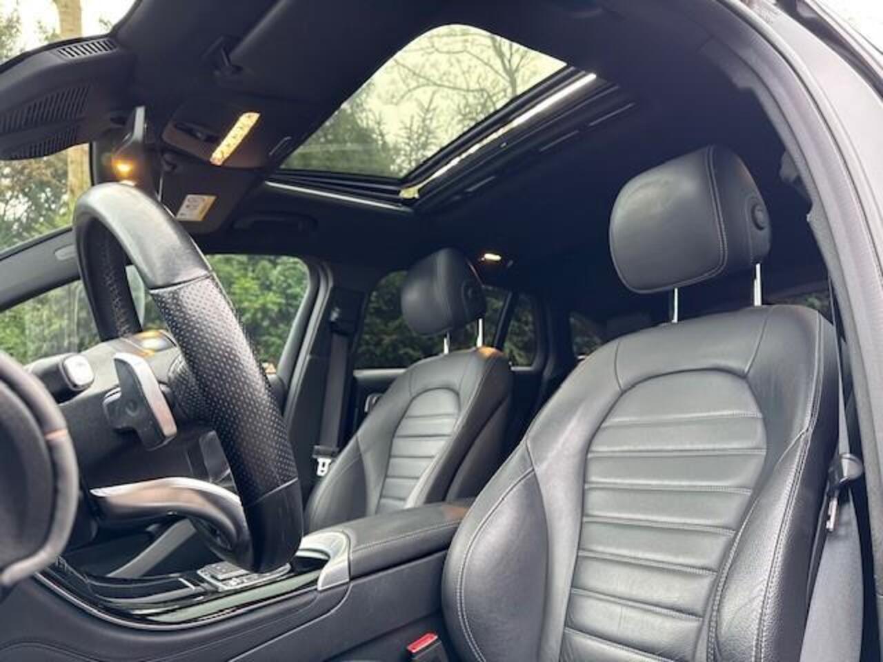 Mercedes-Benz EQC 400 4MATIC 80KWH BUSINESS SOLUTION AMG SOH 93,4% TREKHAAK/SCHUIF- KANTELDAK/LEER/LED/HUP/360CAM/ACARPLAY/FABRIEKSGARANTIE