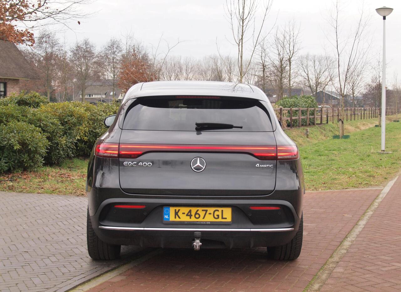 Mercedes-Benz EQC 400 4MATIC Business Solution AMG 80 kWh | SOH 95% | Panoramadak | Trekhaak | Sfeerverlichting | Camera |