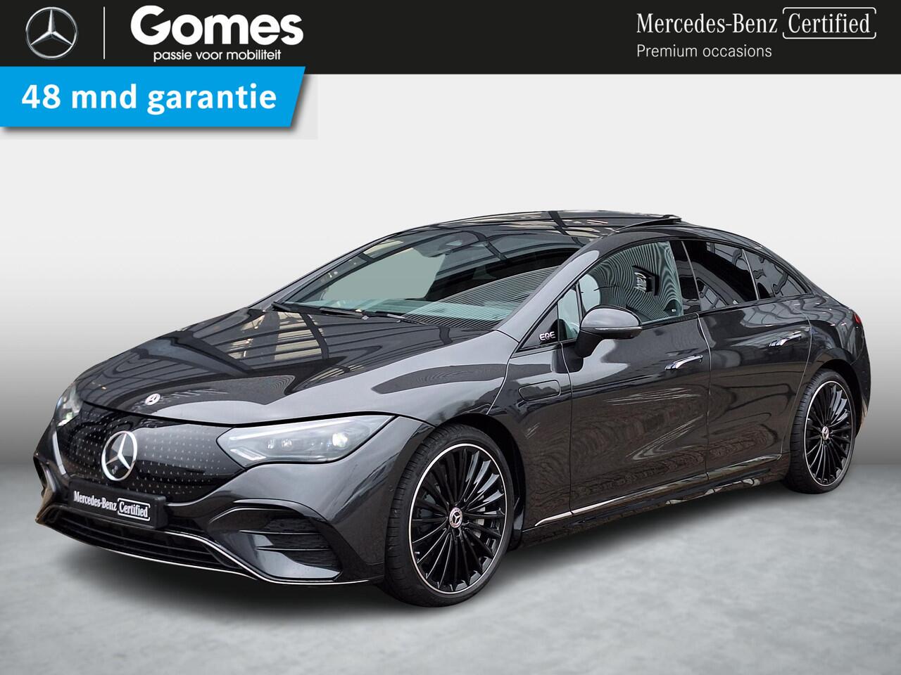 Mercedes-Benz EQE 300 | Panoramadak | Luchtvering | AMG Night | Premium PLUS | Nightpakket | Panoramadak | Luchtvering | Head-up Display | 360° Camera | Sfeerverlichting | Burmester® 3D | Rijassistentiepakket Plus | Memorystoelen Verwarmd | Sfeerverlichting | Apple & Andro