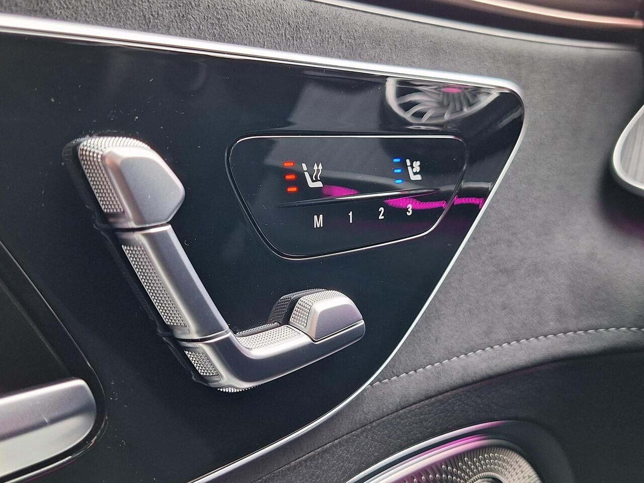 Mercedes-Benz EQE 300 | Panoramadak | Luchtvering | AMG Night | Premium PLUS | Nightpakket | Panoramadak | Luchtvering | Head-up Display | 360° Camera | Sfeerverlichting | Burmester® 3D | Rijassistentiepakket Plus | Memorystoelen Verwarmd | Sfeerverlichting | Apple & Andro