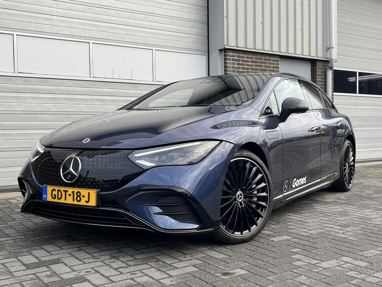 Mercedes-Benz EQE 350 AMG Line | Night Pakket | Panoramadak | Rijassistentie Pakket Plus | AIRMATIC Luchtvering | Burmester 3D Surround | 360° Camera | DIGITAL LIGHT | Elektrisch Verstelbare Stoelen + Memory | Apple CarPlay | Android Auto | Sfeerverlichting | Stoelverwarm