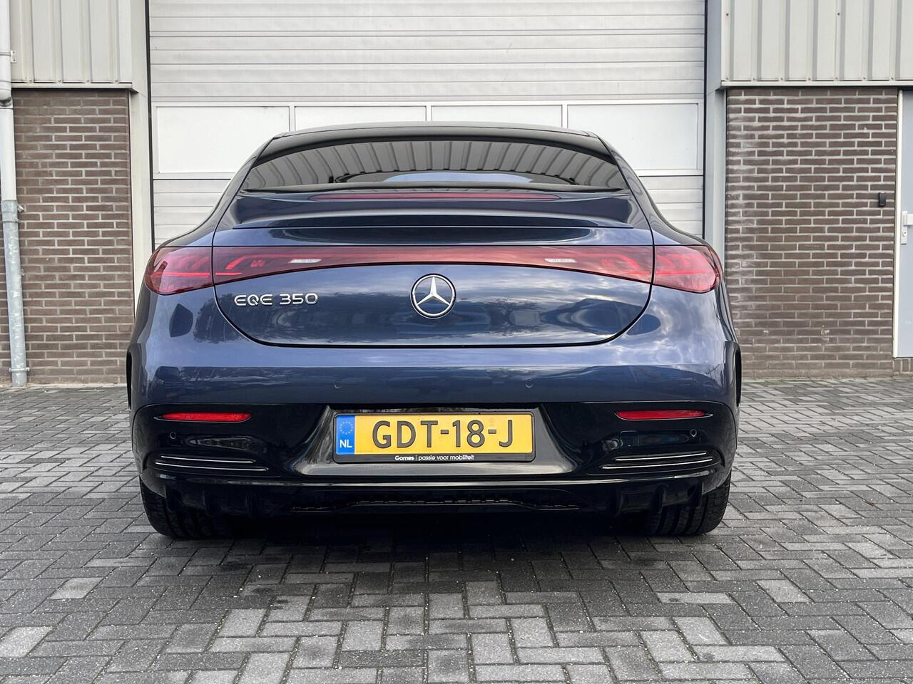 Mercedes-Benz EQE 350 AMG Line | Night Pakket | Panoramadak | Rijassistentie Pakket Plus | AIRMATIC Luchtvering | Burmester 3D Surround | 360° Camera | DIGITAL LIGHT | Elektrisch Verstelbare Stoelen + Memory | Apple CarPlay | Android Auto | Sfeerverlichting | Stoelverwarm