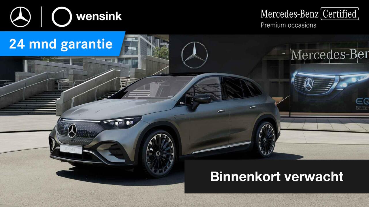 Mercedes-Benz EQE SUV 300 AMG Line 91 kWh | Premium plus | Luchtvering | Trekhaak | Winter pakket | Night pakket |
