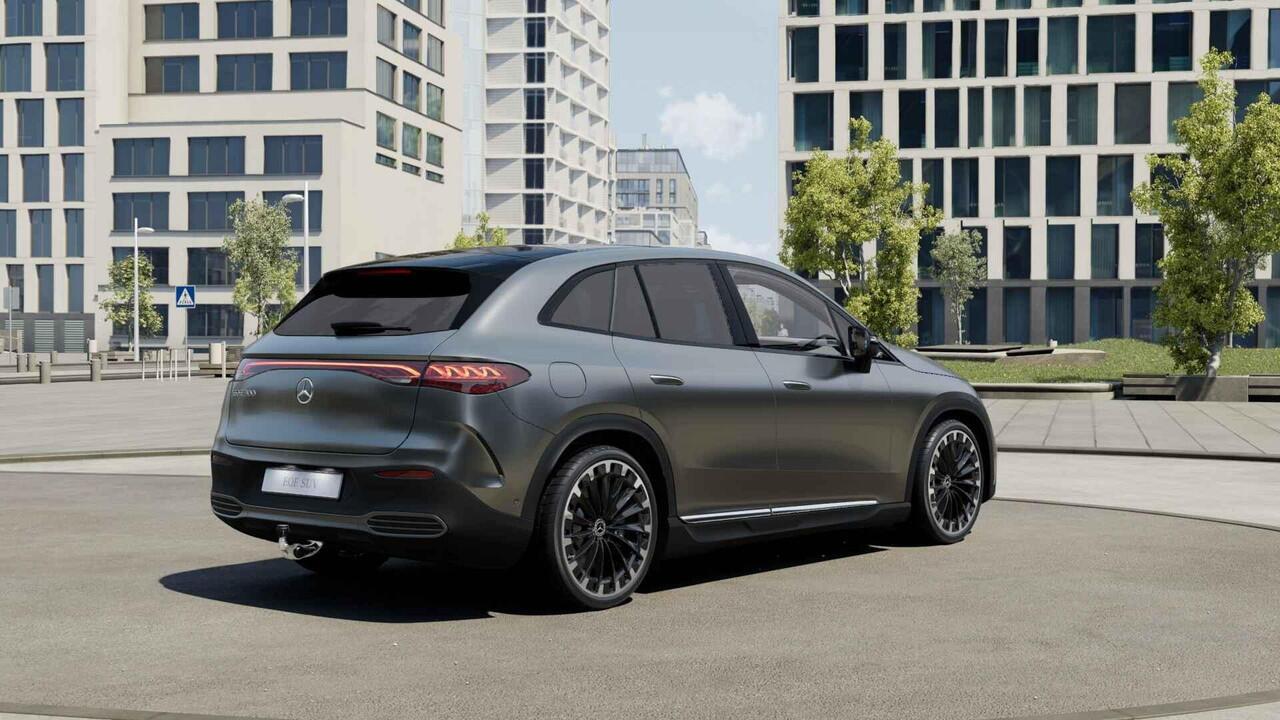Mercedes-Benz EQE SUV 300 AMG Line 91 kWh | Premium plus | Luchtvering | Trekhaak | Winter pakket | Night pakket |