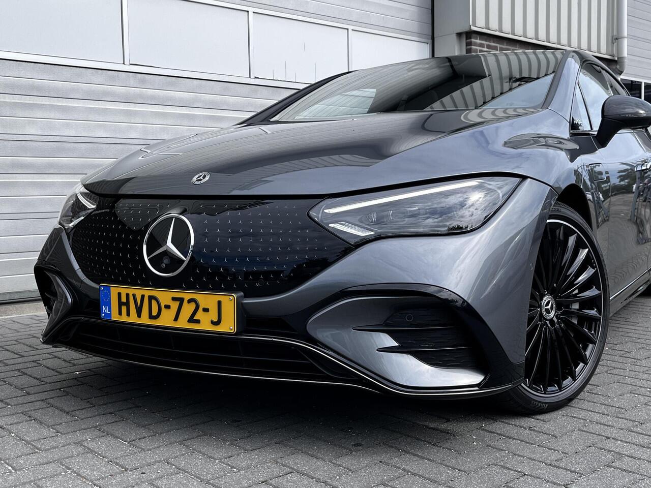 Mercedes-Benz EQE 350 AMG Line | Night Pakket | Panoramadak | Rijassistentiepakket Plus | AIRMATIC Luchtvering | Burmester 3D Surround | 360° Camera | DIGITAL LIGHT | Elektrisch Verstelbare Stoelen + Memory | Stoelverwarming | Stuurverwarming | Apple CarPlay | Android Auto